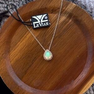 *New* LeVian Opal & Diamond Pendant Necklace